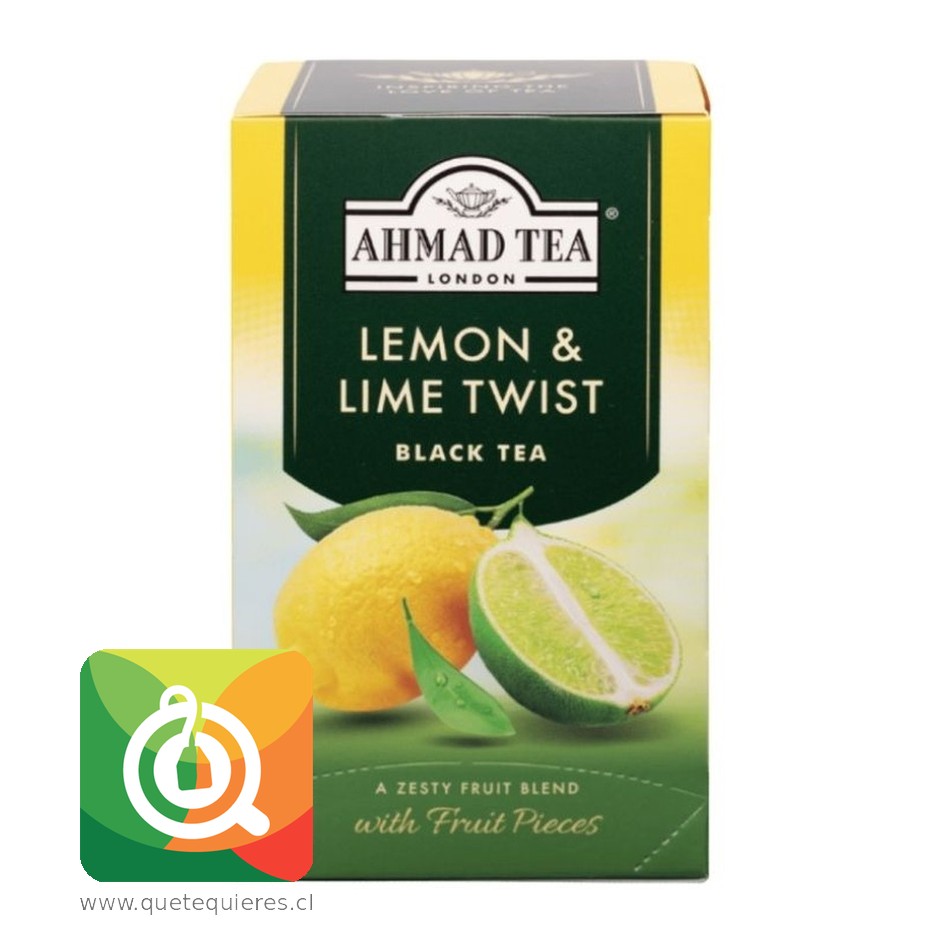 Ahmad Té Negro  Limón y Lima - Lemon & Lime Twist 2