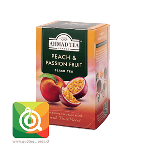 Ahmad Té Negro Durazno y Maracuya - Peach & Fruit Passion 
