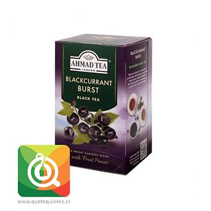 Ahmad Té Negro Grosellas Negras - Blackurrant Bust