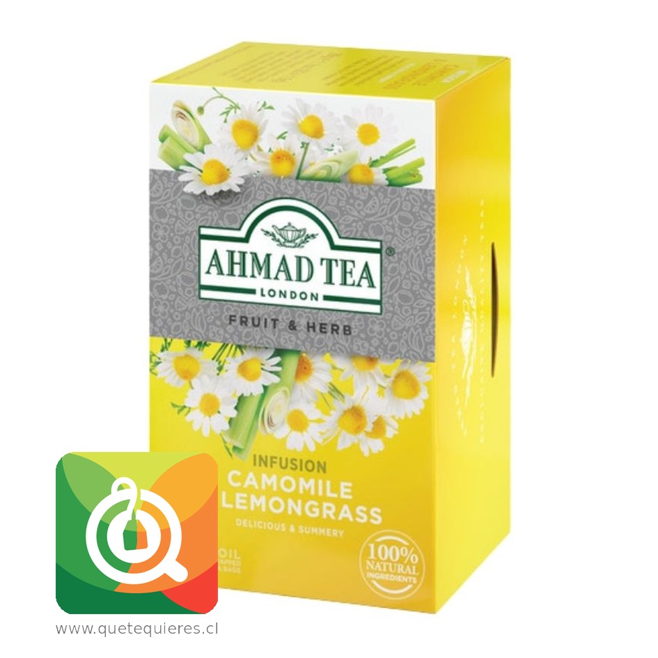 Ahmad infusion Camomile & Lemongrass Relax - Infusión de Manzanilla y Hierbalimón 1