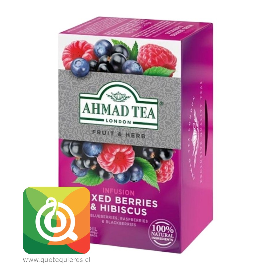 Ahmad infusión de Mix Frutos Rojos e Hibisco 1
