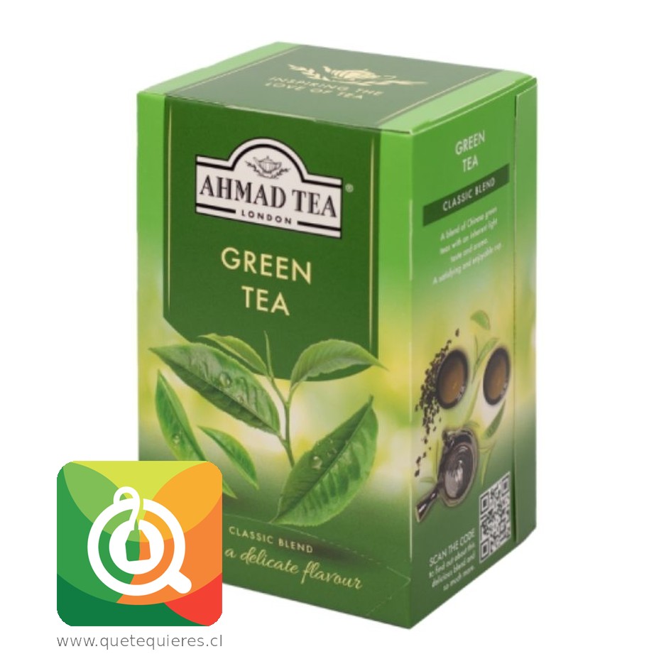 Ahmad Té Verde 20 bolsitas 1