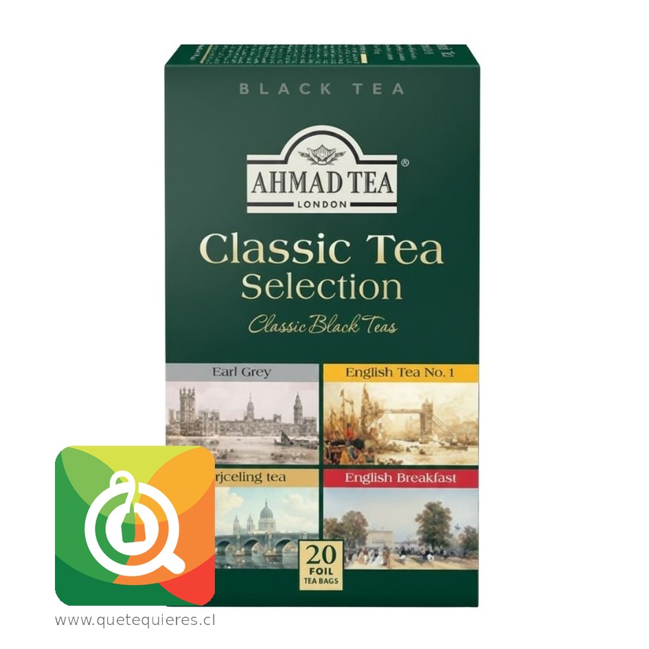 Ahmad Té Negro Selección Clásica 20 bolsitas 2