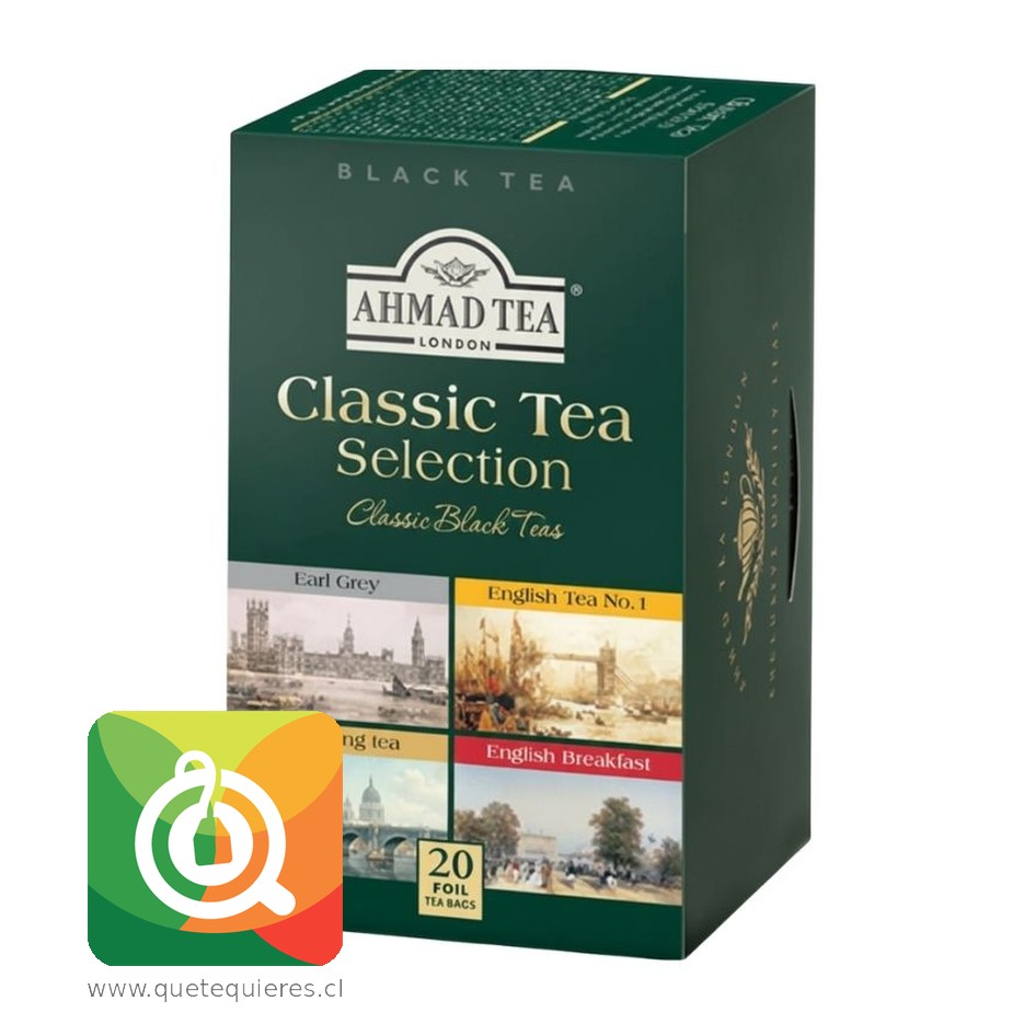 Ahmad Té Negro Selección Clásica 20 bolsitas 1