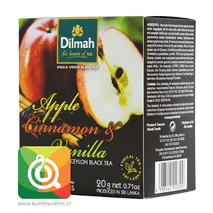 Dilmah Té Negro Manzana, Canela y Vainilla