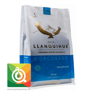 Llanquihue Café Grano Molido Corcovado Descafeinado