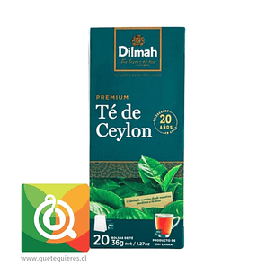 Dilmah Té Negro Ceylon 20 bolsitas