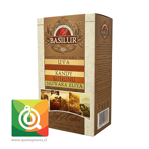 Basilur Surtido Té Negro Regiones de Sri Lanka