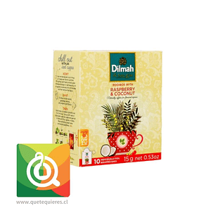 Dilmah Infusión Rooibos Frambuesa Coco 