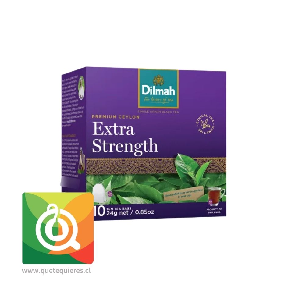 Dilmah Té Negro Extra Fuerte 10 Bolsitas 1