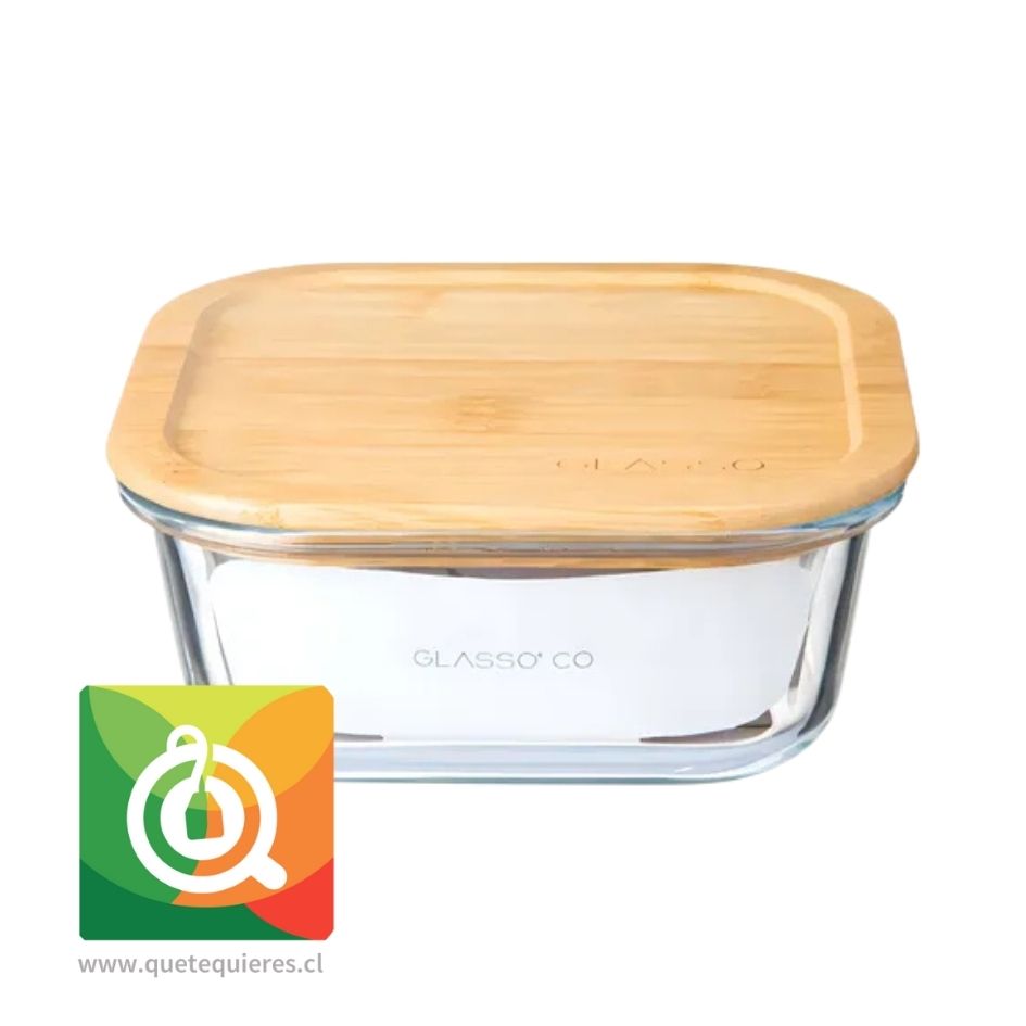 Glasso Contenedor Hermético Bamboo 800 ml  1