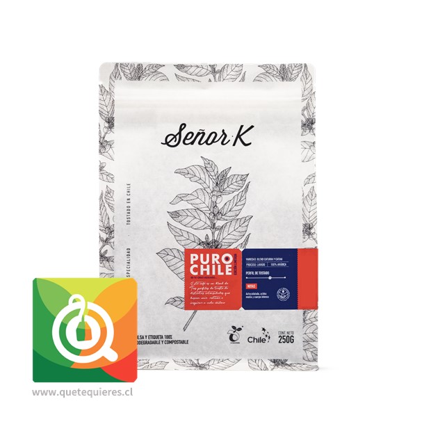 Señor K Café Molido Puro Chile 1