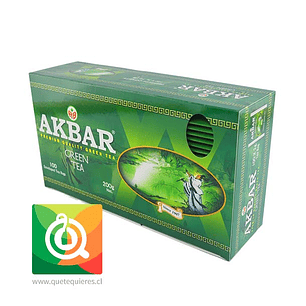 Akbar Té Verde 100 bolsitas