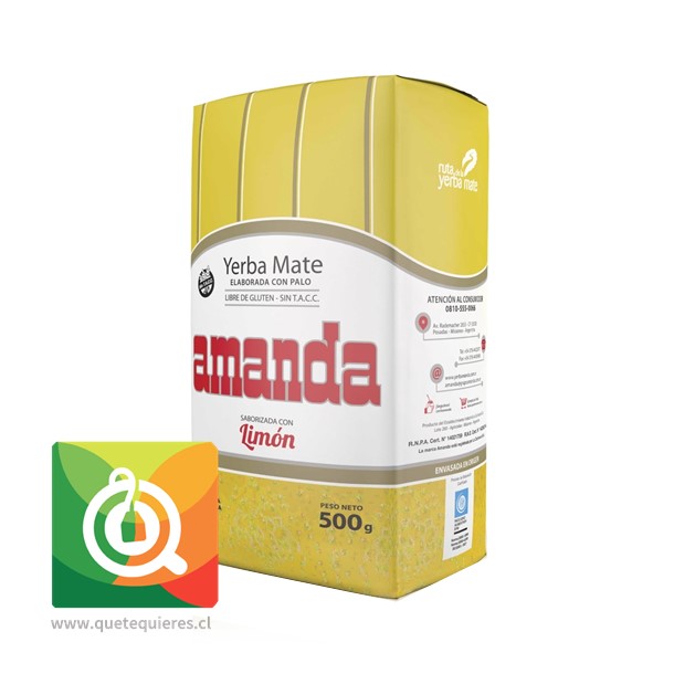 Amanda Yerba Mate Limón 2