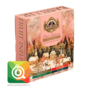 Basilur Infusiones Navidad Surtidas 40 Bolsitas