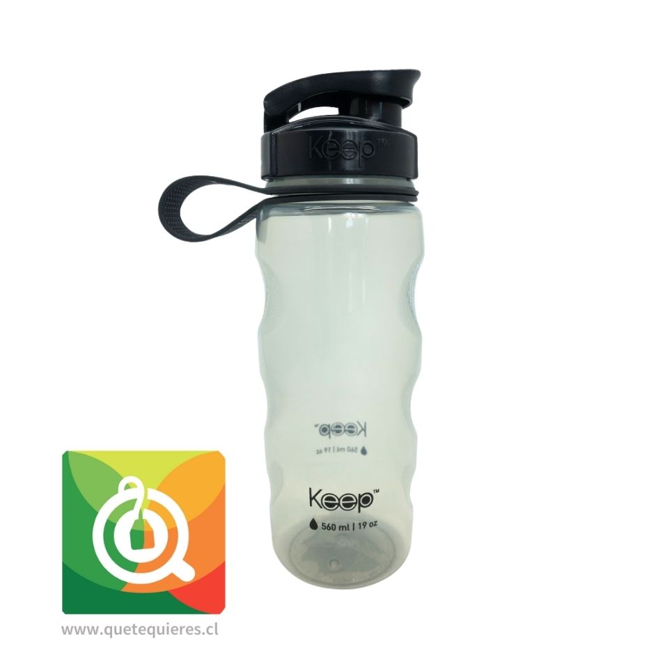 Keep Botella Anatómica Negro 1