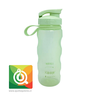 Keep Botella Anatómica Verde Oliva