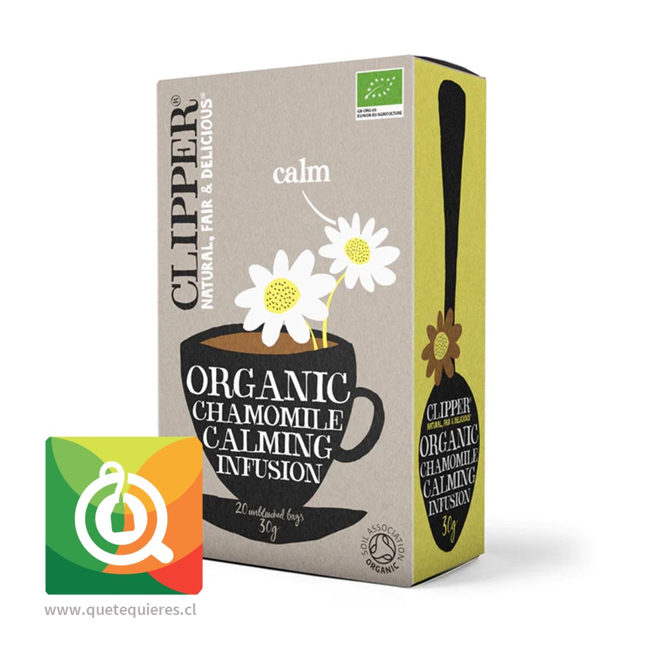 Clipper Infusión Manzanilla Orgánica 20 bolsitas 1