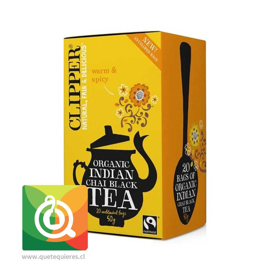 Clipper Té Negro Indian Chai 1
