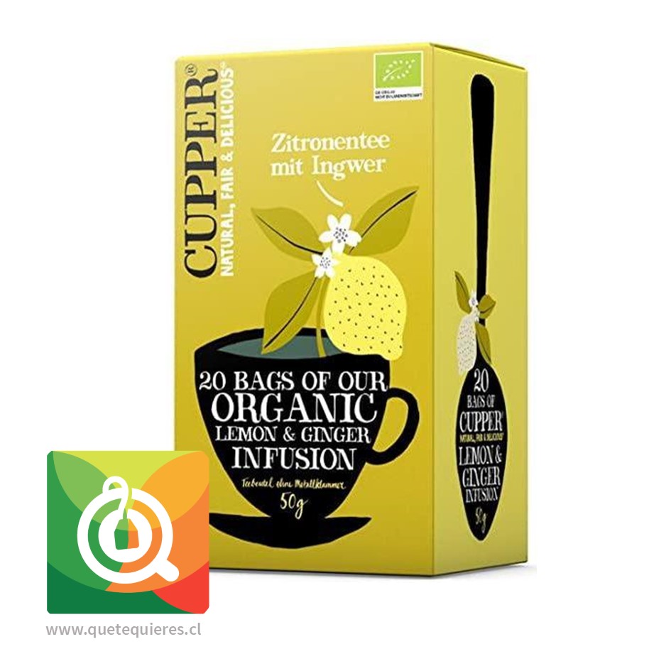 Clipper Infusión Limón y Jengibre 1