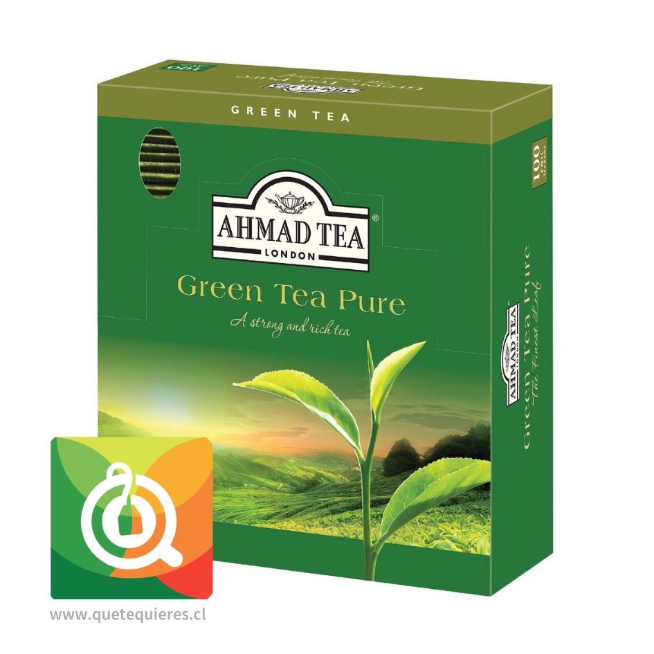 Ahmad Té Verde 100 bolsitas 1