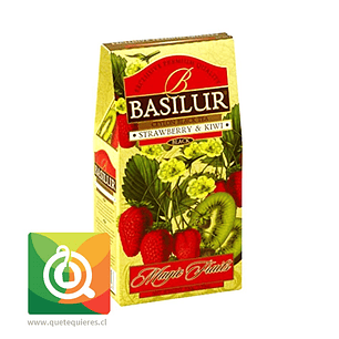 Basilur Té Negro Frutilla Kiwi
