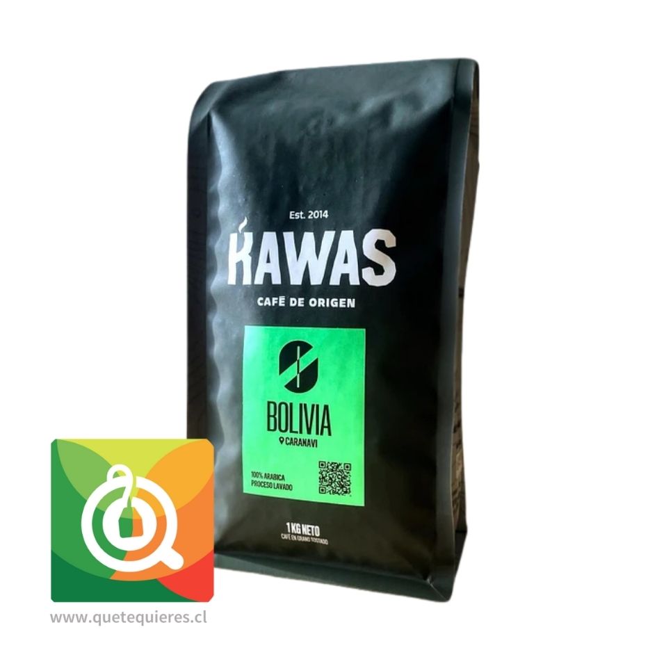 Kawas Café Grano Bolivia Caranavi Regional - Catuai Rojo - Lavado 1 Kg 1
