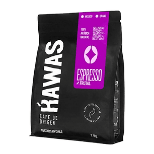 Kawas Café Grano Espresso Arábica Natural 1 Kg
