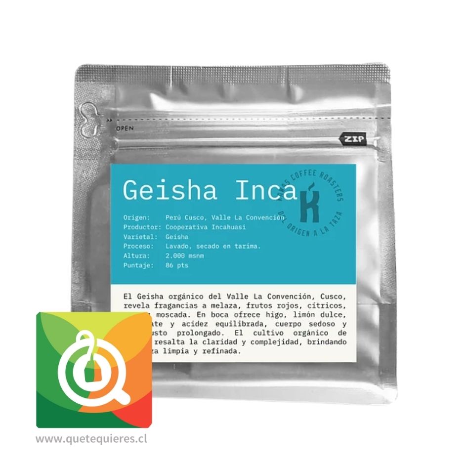 Kawas Café Grano Microlote - Perú Cusco – Geisha 1 Kg 1