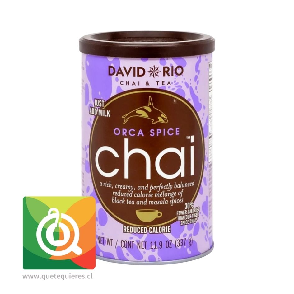 David Rio Té Negro Chai Instantáneo Clásico Sin Azúcar - Orca Spice 1