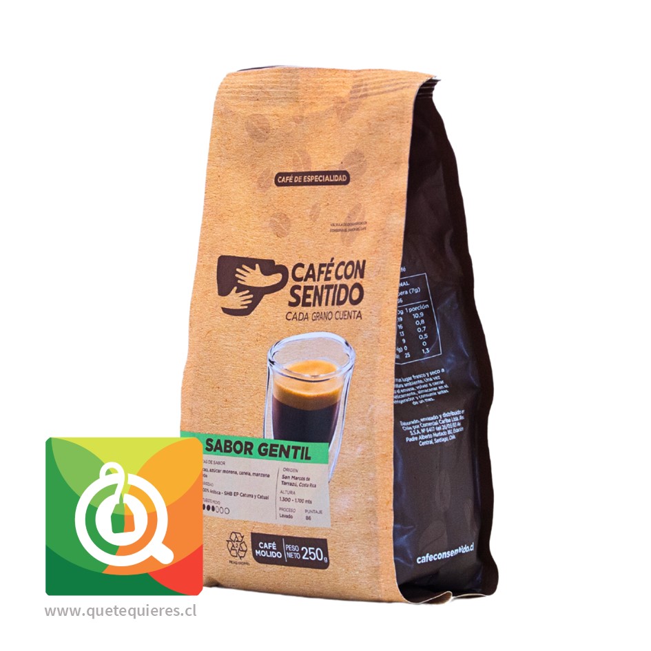 Café Con Sentido Café Molido Sabor Gentil 2