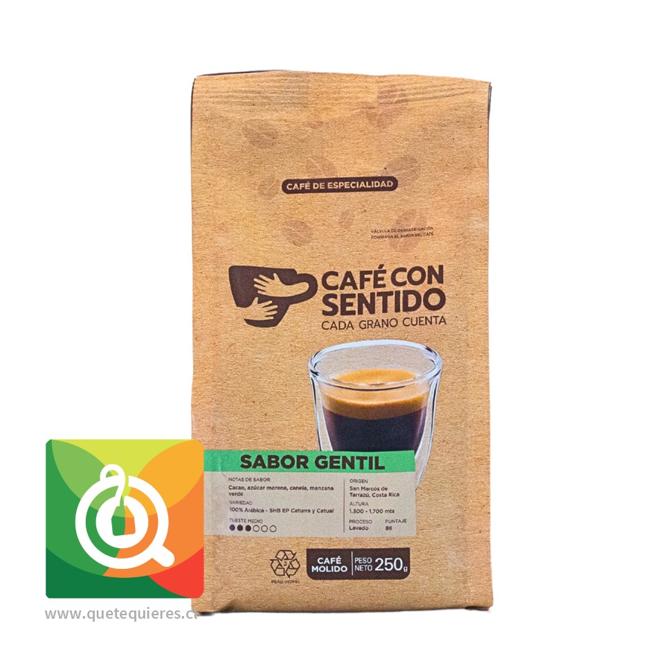 Café Con Sentido Café Molido Sabor Gentil 3