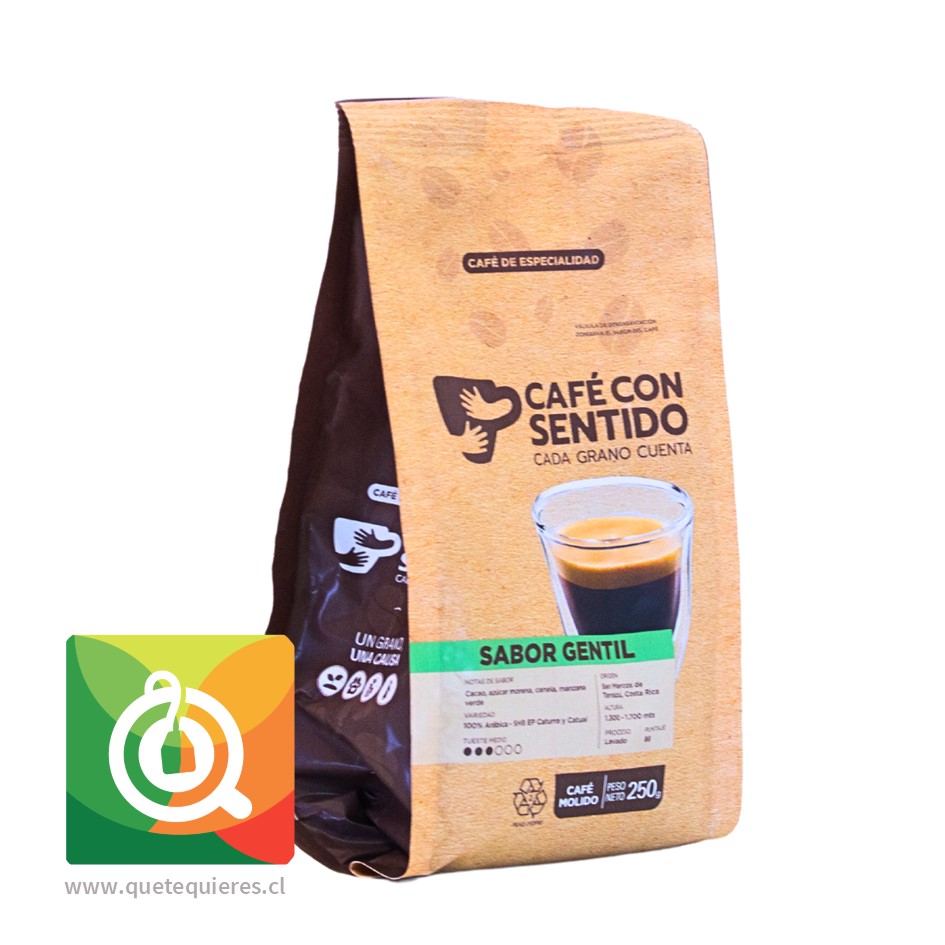 Café Con Sentido Café Molido Sabor Gentil 1