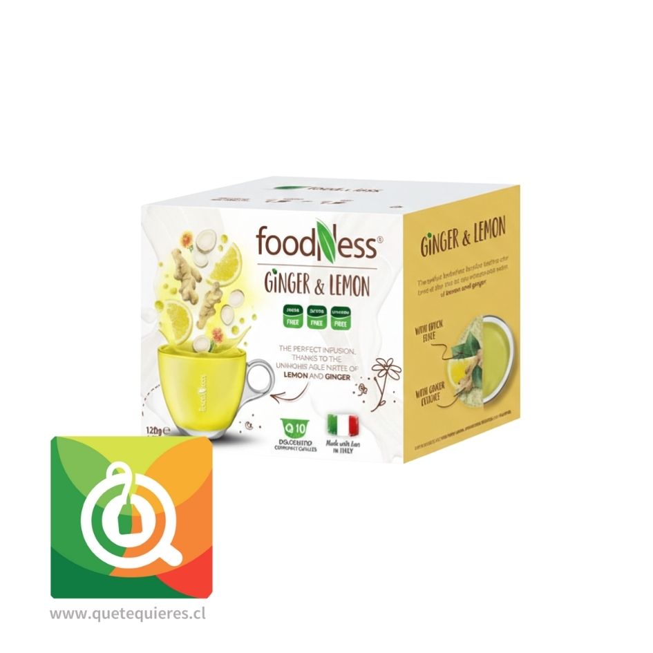 Foodness Infusión Jengibre y Limón  1