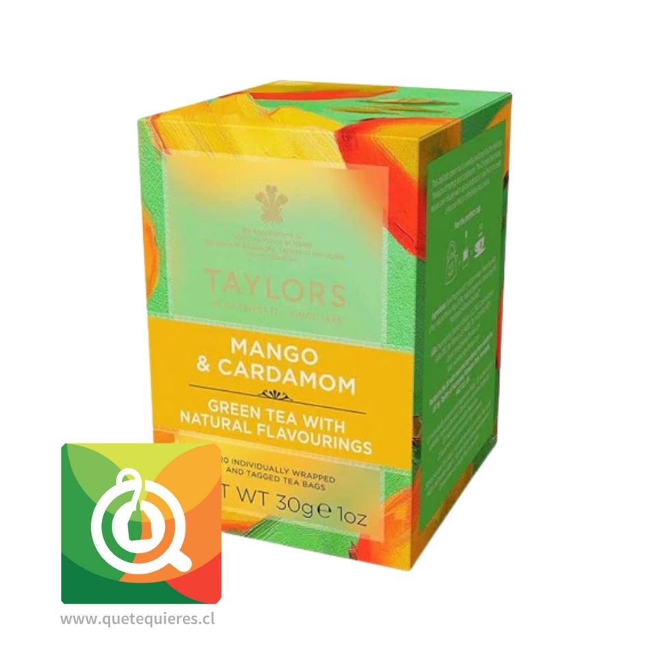 Taylors Té Verde Mango y Cardamomo 1