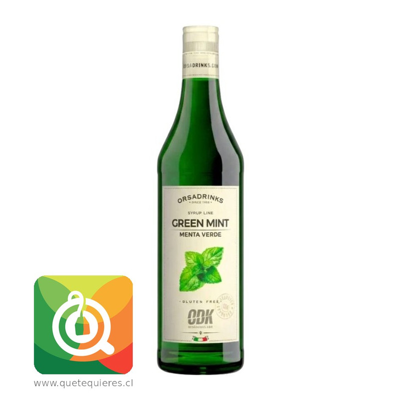 ODK Syrup Menta Verde (Green Mint) 750 Ml Pet 1