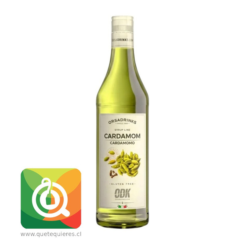 ODK Syrup Cardamomo 750 Ml Vidrio 1