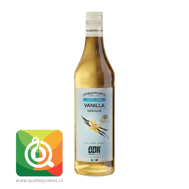 ODK Syrup Vainilla Sugar Free 750 Ml Pet 1