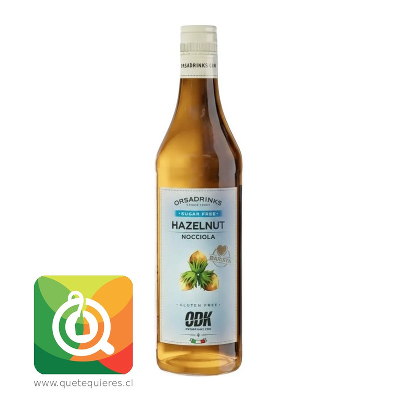 ODK Syrup Avellana Sugar Free (Hazelnut) 750 Ml Pet 1