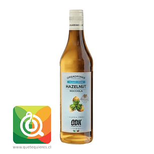 ODK Syrup Avellana Sugar Free (Hazelnut) 750 Ml Pet