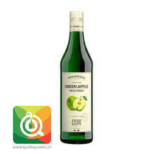 ODK Syrup Manzana Verde (Green Apple) 750 Ml Vidrio