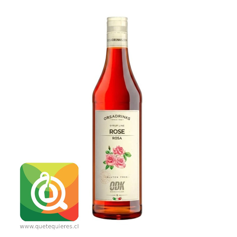 ODK Syrup Rosa (Rose) 750 Ml Vidrio 1