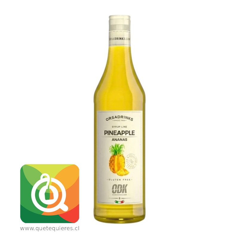 ODK Syrup Piña (Pineapple) 750 Ml Vidrio 1