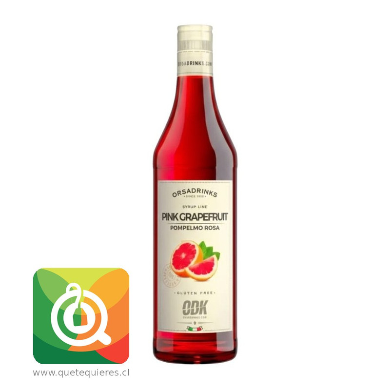 ODK Syrup Pink Grapefruit 750 Ml Vidrio 1