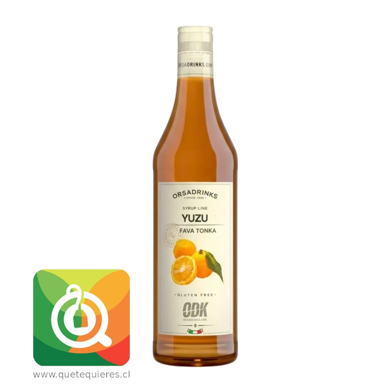 ODK Syrup Yuzu 750 Ml Vidrio 1