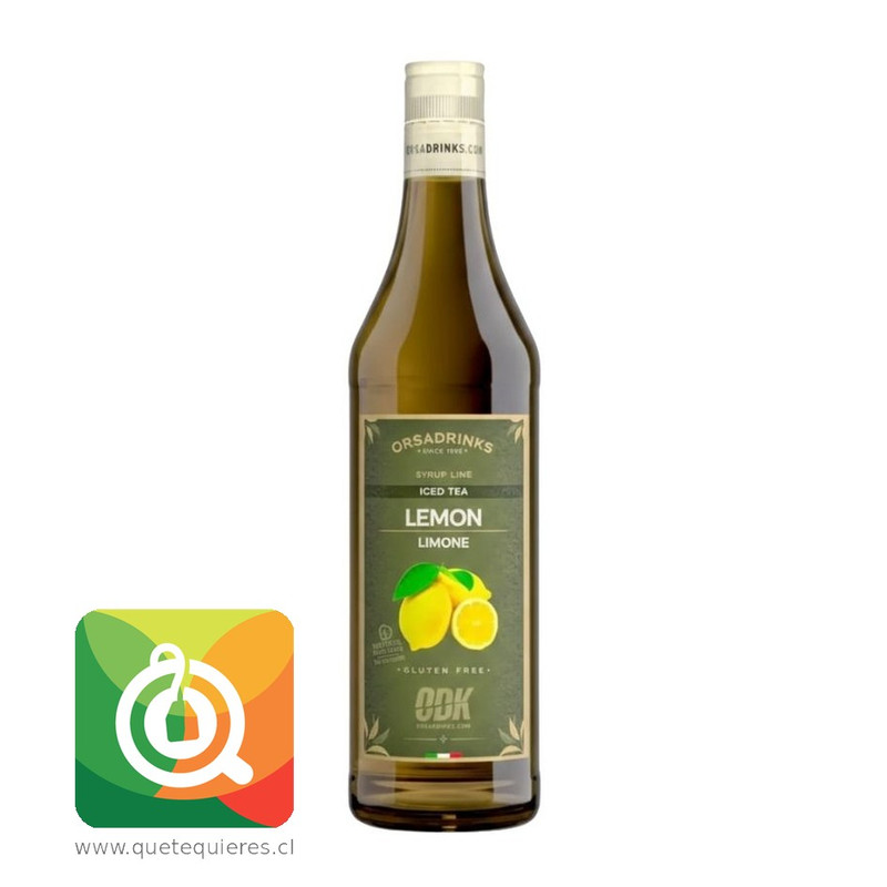 ODK Syrup Te Helado Limon (Lemon Iced Tea) 750 Ml Pet 1
