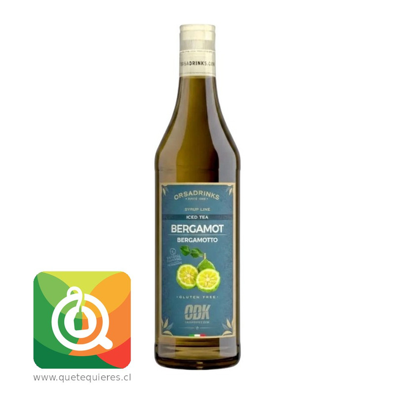ODK Syrup Te Helado Bergamota (Bergamot Iced Tea) 750 Ml Pet 1