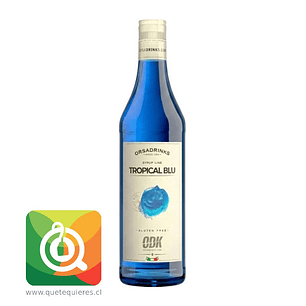 ODK Syrup Azul Tropical (Tropical Blue) 750 Ml Vidrio