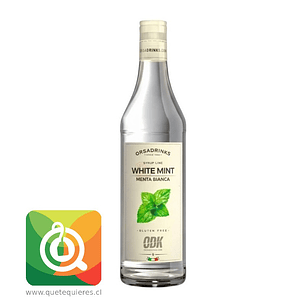 ODK Syrup Menta Blanca (White Mint) 750 Ml Vidrio