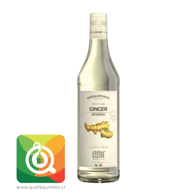 ODK Syrup Jengibre (Ginger) 750 Ml Vidrio 1